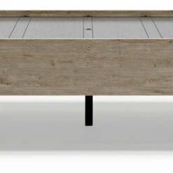 Signature Design By Ashley® Oliah - Natural - Queen Platform Bed Beds