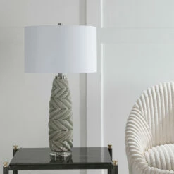 Uttermost Kari Light Gray Table Lamp Accessories