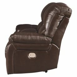 Ashley Furniture Reclining Furniture Hallstrung - PWR REC Loveseat/CON/ADJ HDRST