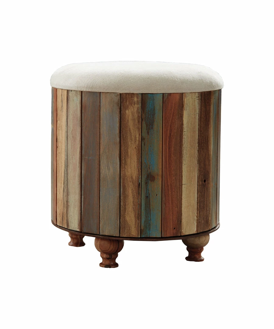 Best Pirce 🔥 Ashley Furniture Oristano - Brown - Storage Ottoman ❤️ 3 Ashley Furniture Oristano - Brown - Storage Ottoman