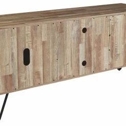 Ashley Furniture TV Stands Gerdanet - Natural - Large Tv Stand