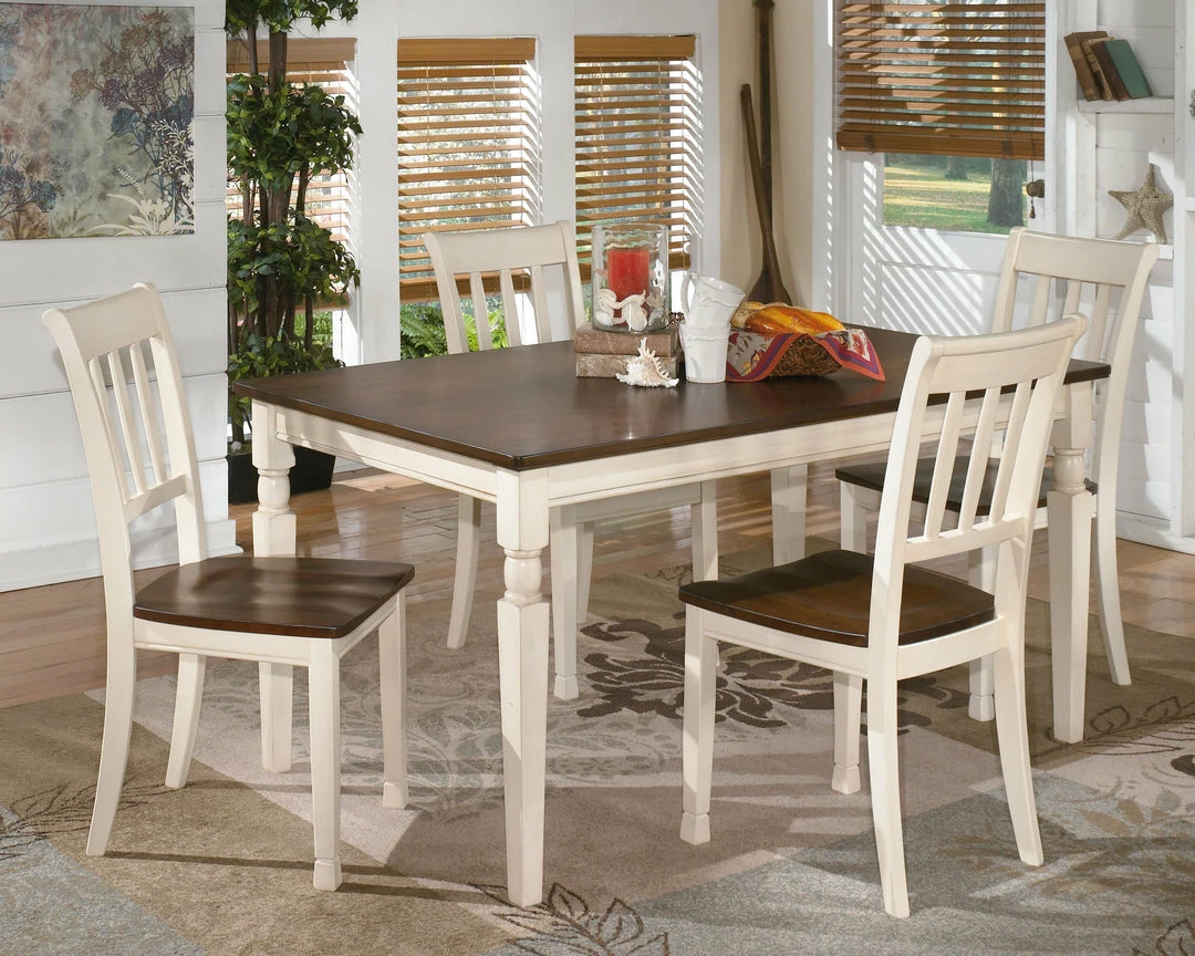 Outlet 🧨 Ashley Furniture Chairs Whitesburg - Brown/cottage White - Dining Room Side Chair (2/cn) 🧨 14 Ashley Furniture Chairs Whitesburg - Brown/cottage White - Dining Room Side Chair (2/cn)