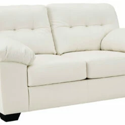 Signature Design By Ashley® Donlen - White - Loveseat Loveseats
