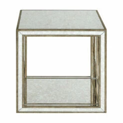 Hot Sale 🥰 Uttermost Julie Mirrored Accent Table Tables ✔️ 9 Uttermost Julie Mirrored Accent Table Tables