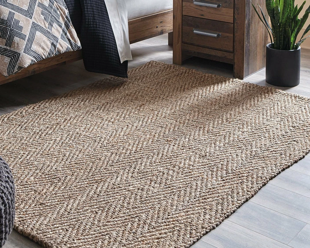 Best Sale 😍 Ashley Furniture Accessories Joao - Rug - Natural Rug 🔥 4 Ashley Furniture Accessories Joao - Rug - Natural Rug