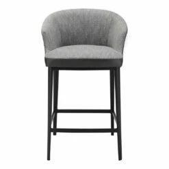 Moe's Home Collection Beckett Counter Stool Grey