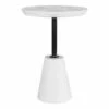 Moe's Home Collection Tables Foundation Outdoor Accent Table White
