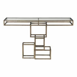 Uttermost Ruslan Bronze Console Table