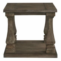 Ashley Furniture Johnelle - Gray - Rectangular End Table Tables