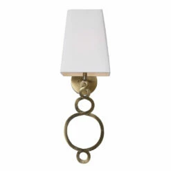 Accessories Uttermost Brambleton 1 Light Brass Sconce