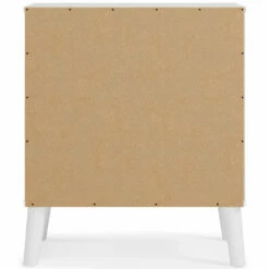 Ashley Furniture Piperton - Brown / White - Three Drawer Chest Chests