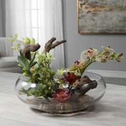 Accessories Uttermost Hala Silk Centerpiece