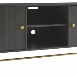 Ashley Furniture Yarlow - Black - Large Tv Stand