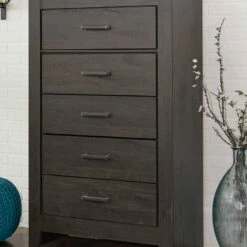 Top 10 ✨ Signature Design By Ashley® Brinxton - Charcoal - 👗 Dresser, Mirror, Panel Headboard 🎉 11 Signature Design By Ashley® Brinxton - Charcoal - Dresser, Mirror, Panel Headboard