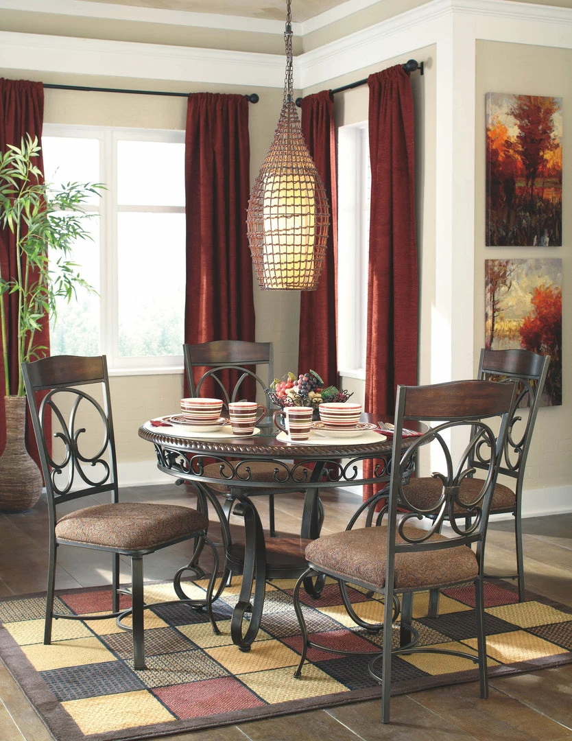 Cheapest 🤩 Ashley Furniture Glambrey - Dark Brown - Dining Uph Side Chair (4/cn) Chairs ✔️ 15 Ashley Furniture Glambrey - Dark Brown - Dining Uph Side Chair (4/cn) Chairs