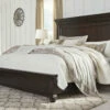 Discount 👏 Signature Design By Ashley® Brynhurst - Dark Brown - Queen Panel Bed 🛒 1 Signature Design By Ashley® Brynhurst - Dark Brown - Queen Panel Bed