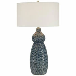 Accessories Uttermost Holloway Cobalt Blue Table Lamp