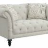 Hot Sale ๐ Emerald Home Hutton II Tufted Loveseat, Ivory ๐ 1 Emerald Home Hutton II Tufted Loveseat, Ivory