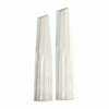 Uttermost Kenley Crackled White Vases S/2 Table Decor