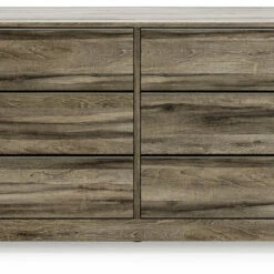 Signature Design By Ashley® Shallifer - Brown - Six Drawer Dresser