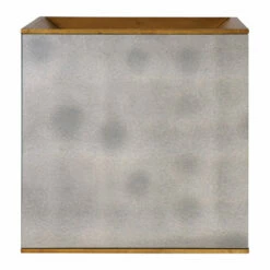 Uttermost Flair Gold Cube Table