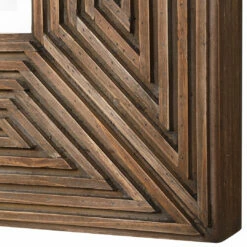Accessories Uttermost Traveler Geometric Square Mirror