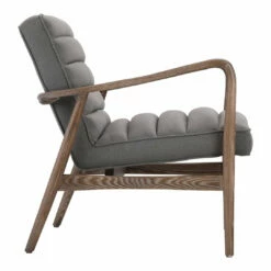 Moe's Home Collection Anderson Arm Chair Ash Grey Chairs