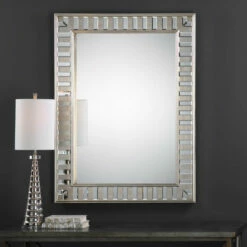 Uttermost Lanester Silver Leaf Mirror Accessories
