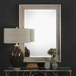 Uttermost Corrado Textured Gray Mirror Accessories