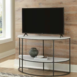 Wholesale ✨ Signature Design By Ashley® Bayflynn - Whitewash - Console Sofa Table 🎁 14 Signature Design By Ashley® Bayflynn - Whitewash - Console Sofa Table