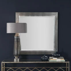 Accessories Uttermost Moore Silver Square Mirror
