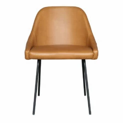Moe's Home Collection Chairs Blaze Dining Chair Tan