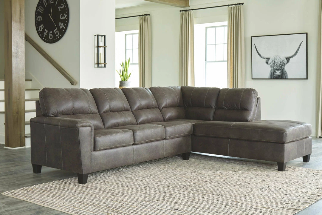 Flash Sale 🔥 Signature Design By Ashley® Navi - Left Arm Facing Corner Chaise, Right Arm Facing Sofa Sectional ✨ 6 Signature Design By Ashley® Navi - Left Arm Facing Corner Chaise, Right Arm Facing Sofa Sectional