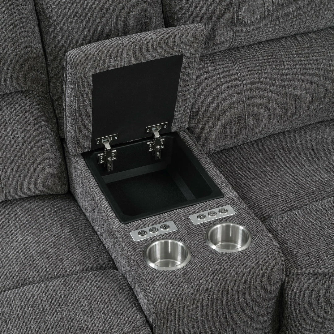 Top 10 🌟 Emerald Home Aurora-3Pc 3-Power Reclining Sectional - Grey Sectionals 🛒 6 Emerald Home Aurora-3Pc 3-Power Reclining Sectional - Grey Sectionals