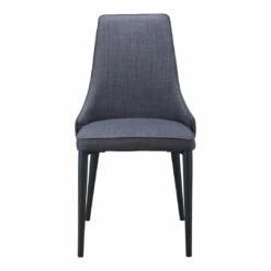 Moe's Home Collection Hazel Dining Chair Dark Grey-m2