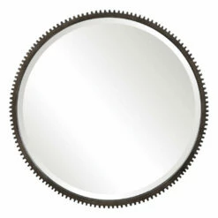 Uttermost Werner Round Gear Mirror Accessories