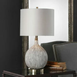 Uttermost Hedera Textured Ivory Table Lamp Accessories