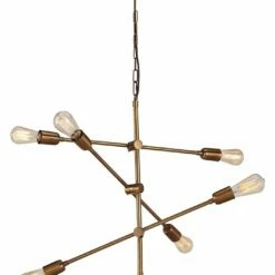Ashley Furniture Nastalya - Gold Finish - Metal Pendant Light (1/cn) Accessories
