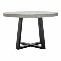 Moe's Home Collection Vault Dining Table White