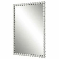 Hot Sale 🤩 Accessories Uttermost Serna White Vanity Mirror 🎁 10 Accessories Uttermost Serna White Vanity Mirror