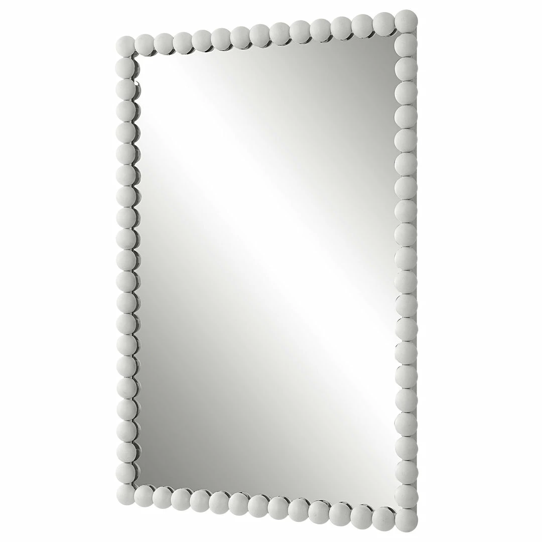 Hot Sale 🤩 Accessories Uttermost Serna White Vanity Mirror 🎁 6 Accessories Uttermost Serna White Vanity Mirror