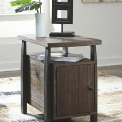 Best deal 🎉 Ashley Furniture Vailbry - Brown - Chair Side End Table ❤️ 23 Ashley Furniture Vailbry - Brown - Chair Side End Table