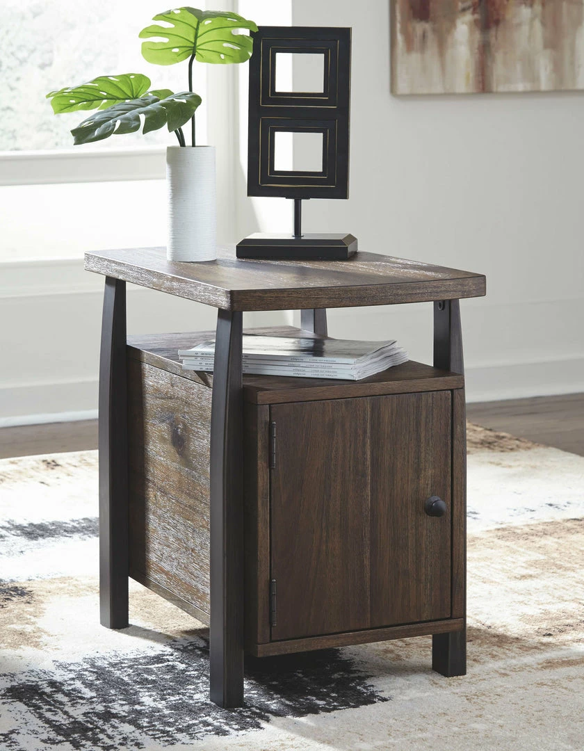Best deal 🎉 Ashley Furniture Vailbry - Brown - Chair Side End Table ❤️ 13 Ashley Furniture Vailbry - Brown - Chair Side End Table