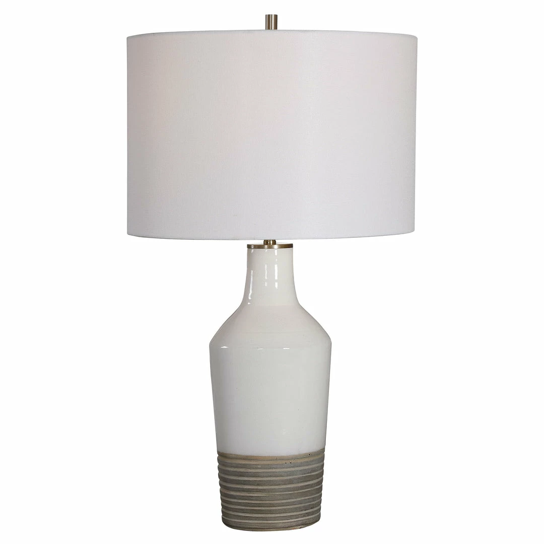 Discount ๐ Uttermost Dakota White Crackle Table Lamp ๐คฉ 3 Uttermost Dakota White Crackle Table Lamp