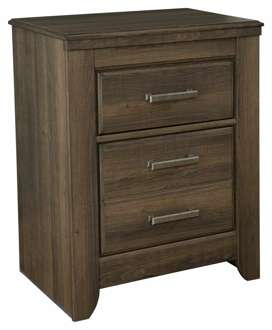 Cheapest 🤩 Ashley Furniture Nightstands Juararo - Dark Brown - Two Drawer Night Stand ⭐ 3 Ashley Furniture Nightstands Juararo - Dark Brown - Two Drawer Night Stand