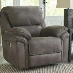 Ashley Furniture Trementon - Graphite - Power Rocker Recliner Reclining Furniture