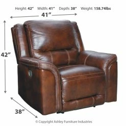 Ashley Furniture Catanzaro - Power Recliner