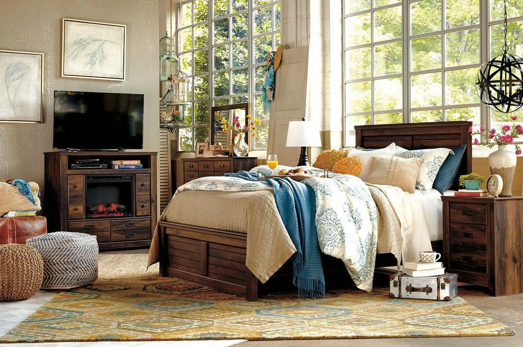 New 🧨 Signature Design By Ashley® Quinden - Dark Ultimate Best In Class Panel Bed 😉 4 Signature Design By Ashley® Quinden - Dark Ultimate Best In Class Panel Bed