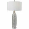 Brand new โค๏ธ Uttermost Kathleen Metallic Silver Table Lamp ๐ 2 Uttermost Kathleen Metallic Silver Table Lamp