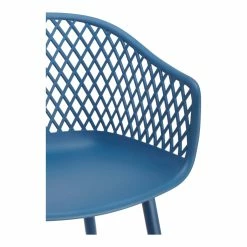 Moe's Home Collection Piazza Outdoor Chair Blue-m2